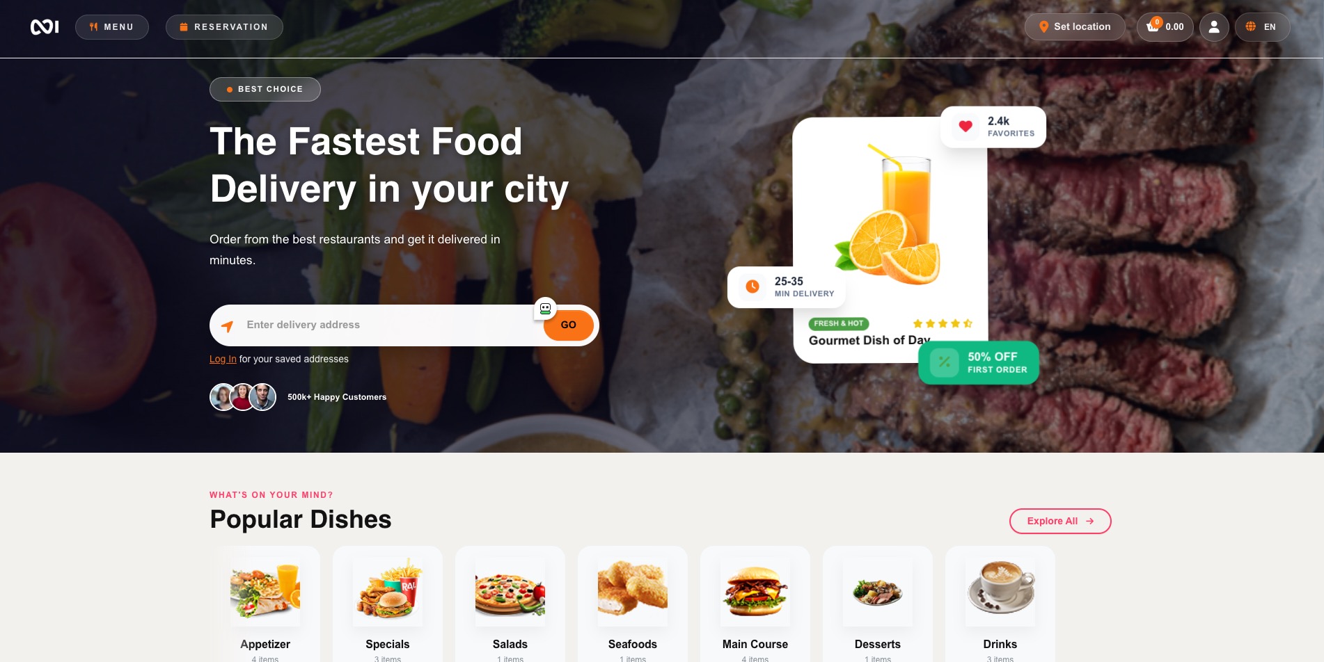 AviSaaS Prime TastyIgniter theme screenshot